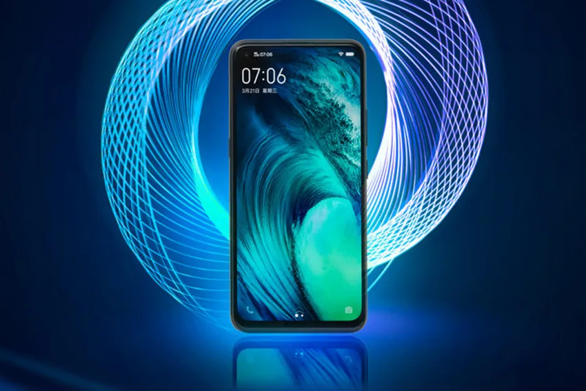 vivo Z5x 6,53 ''8G ram 128G rom Snapdragon710 Android 9,0 5000mAhБольшаябатареяотпечатковпальцевIDсмартфон
