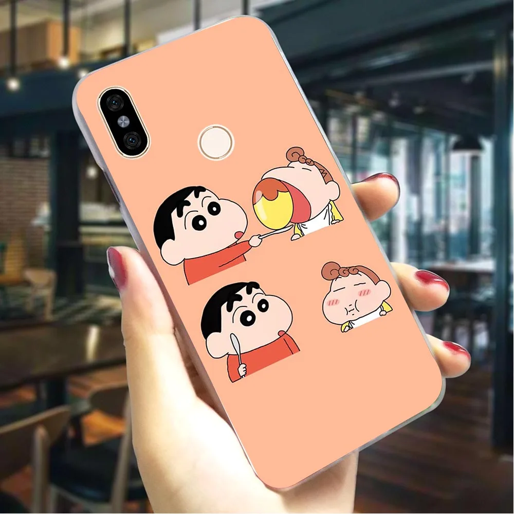 Чехол для телефона Xiaomi Mi 9T Pro Crayon Shinchan Japan Anime Case A1 A2 Lite 5X 6X 6 8 9 9se Mix 2S CC9E CC9 A3
