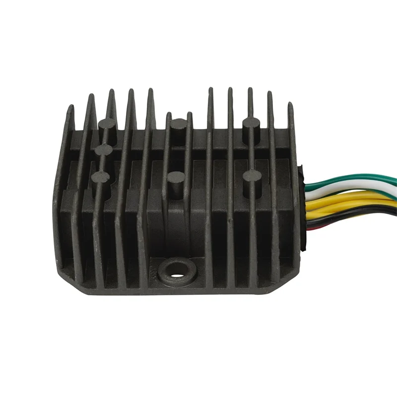 

POSSBAY Motorcycle Voltage Regulator Rectifier Black Aluminum Motorbike Rectifier 12V Fit for Honda NX4 Falcon 1999-2008