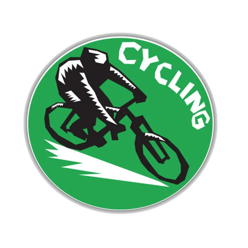

Fashion Cycling Emblem Car Sticker Motorcycle Accessories Personalized PVC Bumper Decoration Waterproof Sunscreen Decal 13*13cm