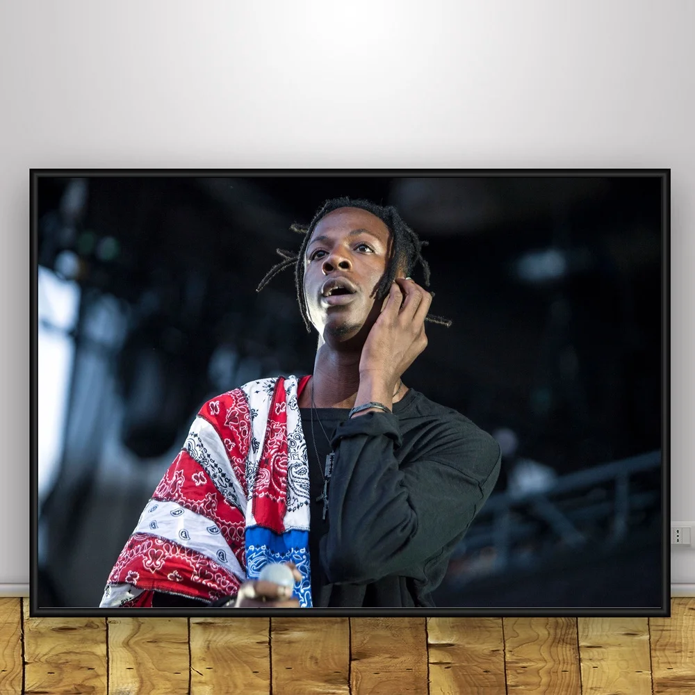 

Joey Badass Art Silk Fabric Psychedelic Poster Print Classic Wall Home