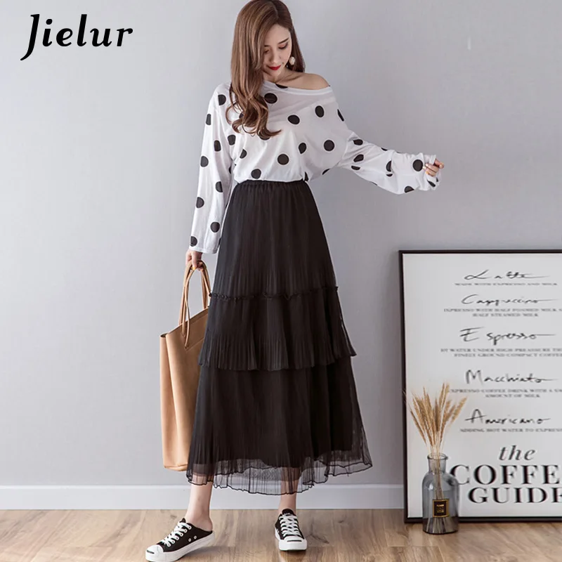 Юбка-пачка Женская однотонная из тюля с поясом на резинке | одежда