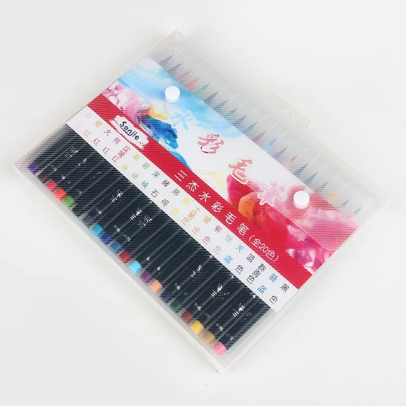 Кисти для рисования акварелью 20 цветов|Кисти рисования| |