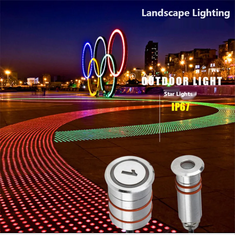

Led Pathway Lights Landscape1W Garden Lights Outdoor Patio Decoration Landscap Deck Lights Waterproof Led Landscape Bulbs
