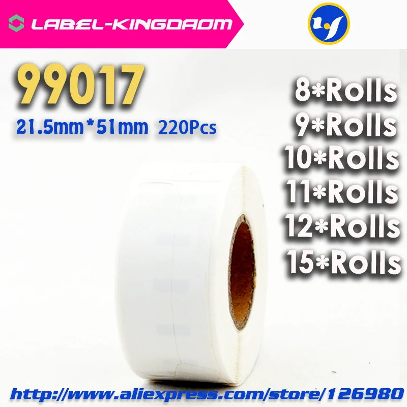 8/9/10/11/12/15 флейта 99017 ярлык 21 5 мм * 51 220 шт.|label dymo|dymo printer labelsdymo label |