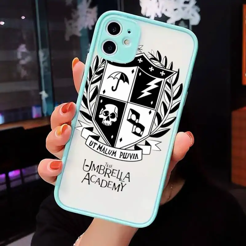 

Umbrella Academy Five Aidan Gallagher Phone Cases matte transparent For iphone 7 8 11 12 plus mini x xs xr pro max cover
