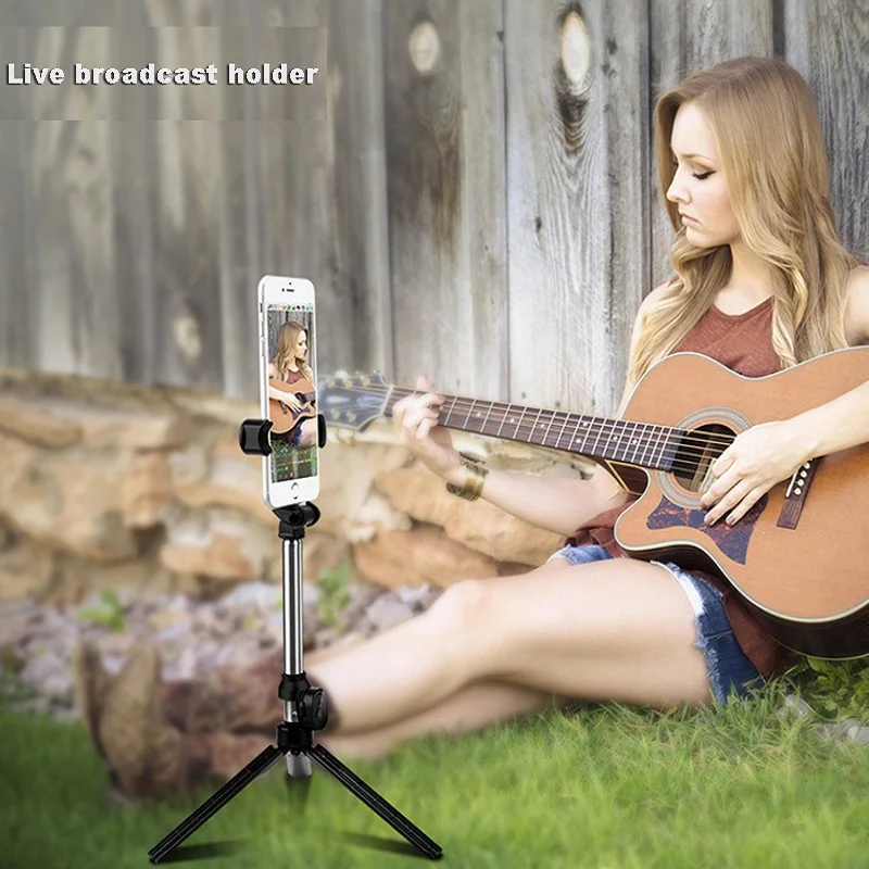 Беспроводной Bluetooth Selfie Stick телескопическая палка с пультом дистанционного