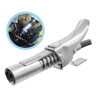 self locking grease nozzle sealed grease nozzle heavy duty quick release grease machine coupler onto grease nozzle 10000psi 18