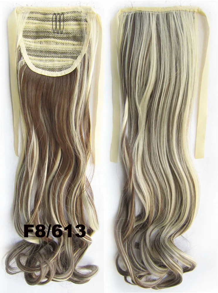 Similler обертывание вокруг конского хвоста наращивание волос один кусок