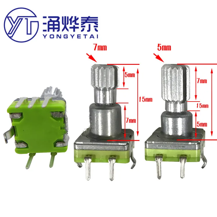 YYT 5 шт. EC11 DVD-кодировщик автомобиля потенциометр навигации переключатель