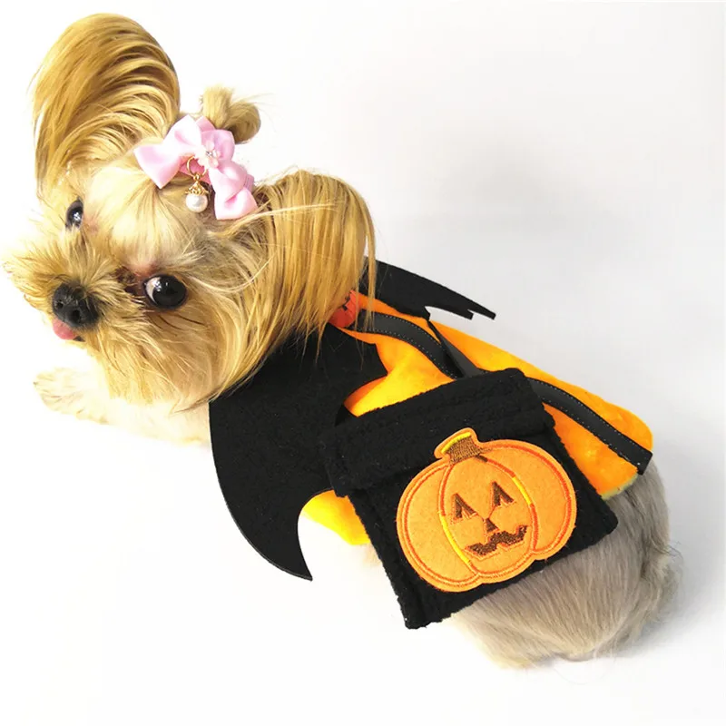 Одежда для домашнего питомца на Хэллоуин рубашка собаки покраска полярное