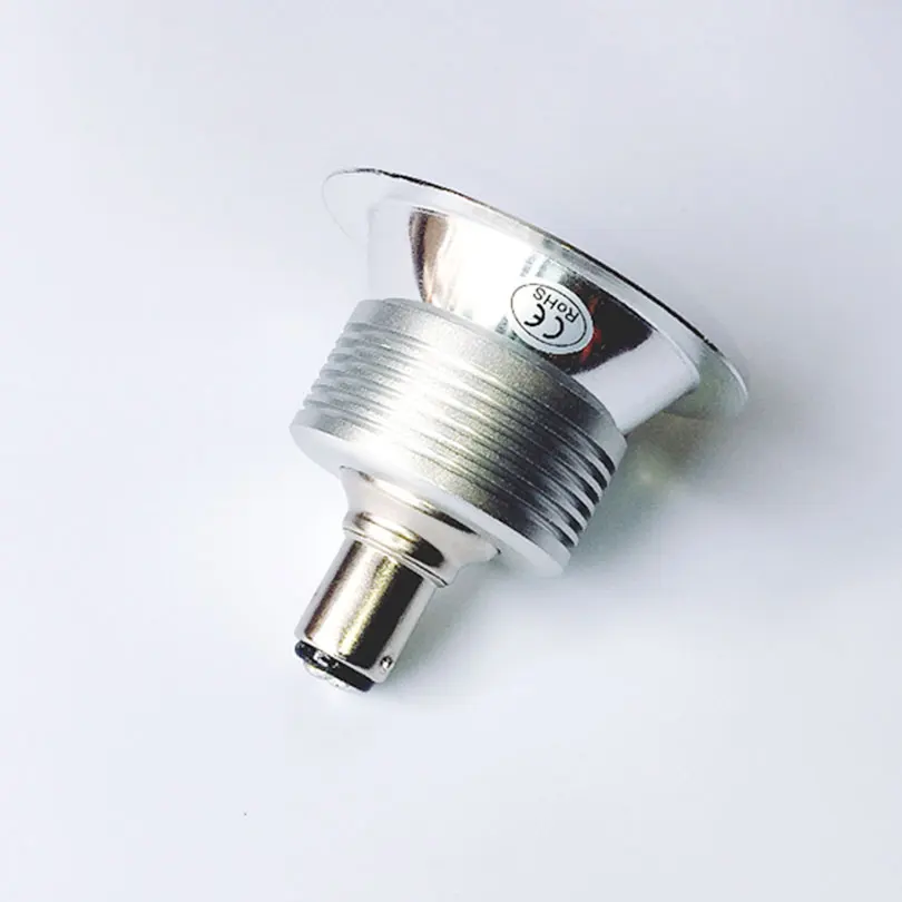 Dimmable AR70 Светодиодный точечный светильник BA15D светодиодный 7 Вт 10 COB 220 в 230 240 В