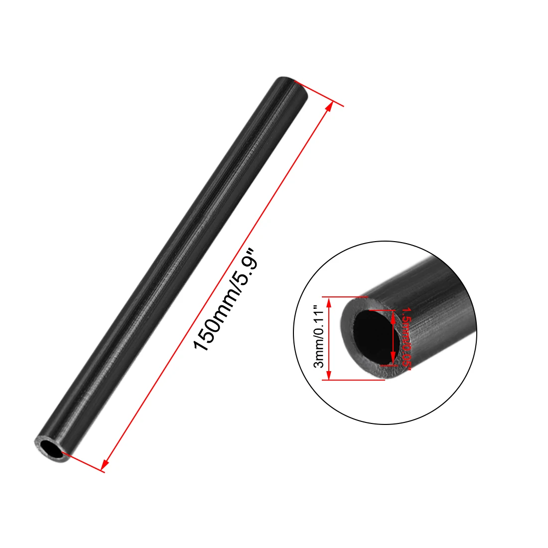 uxcell 5 шт черная пластиковая защ