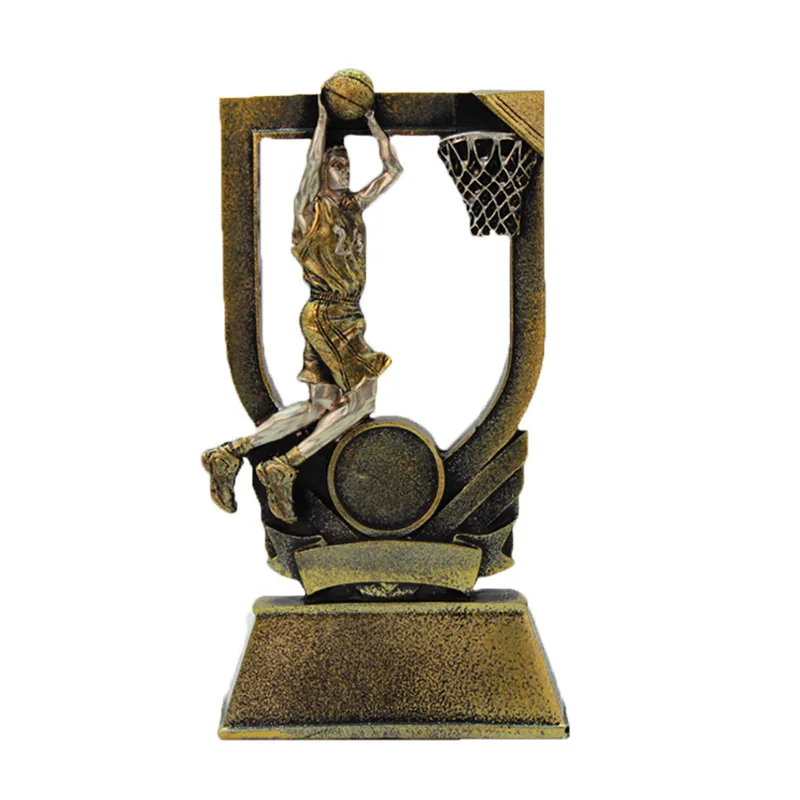 

Retro nostalgic Resin Figure home decoration, basketball trophy figure, desktop decoration micro model, sports crafts.