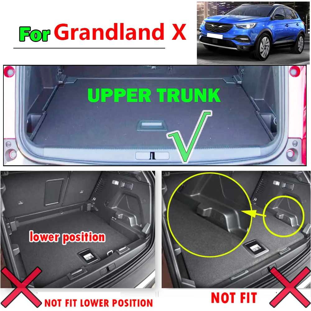 Для Opel Vauxhall Grandland X 2017 - 2020 заказуНаша грузового лайнера Загрузочный лоток