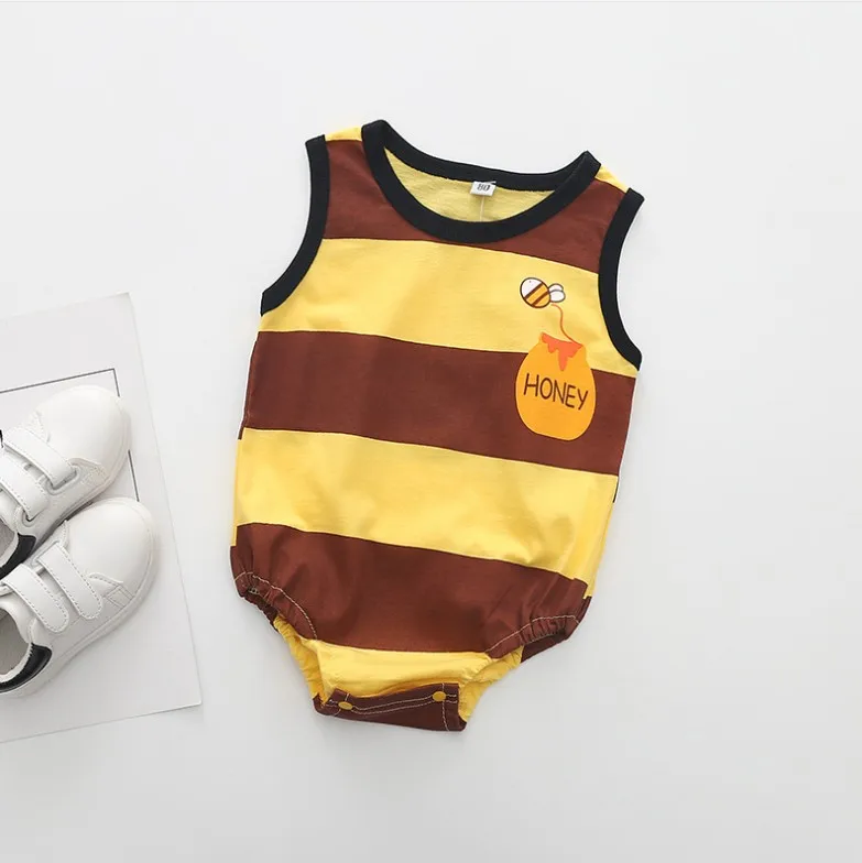 CYSINCOS/одежда для малышей унисекс цельнокроеный комбинезон без рукавов младенцев