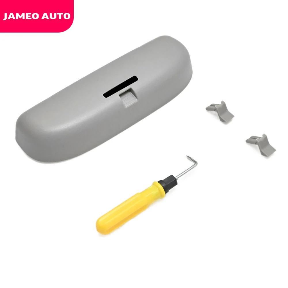 Держатель для солнцезащитных очков автомобиля Jameo Auto New Car Sunglasses Holder Sun Glasses Box Eyeglasses Case для BMW X1 F48 X3 F25 X5 G05 F10 F11 F20 I3 Accessories on.