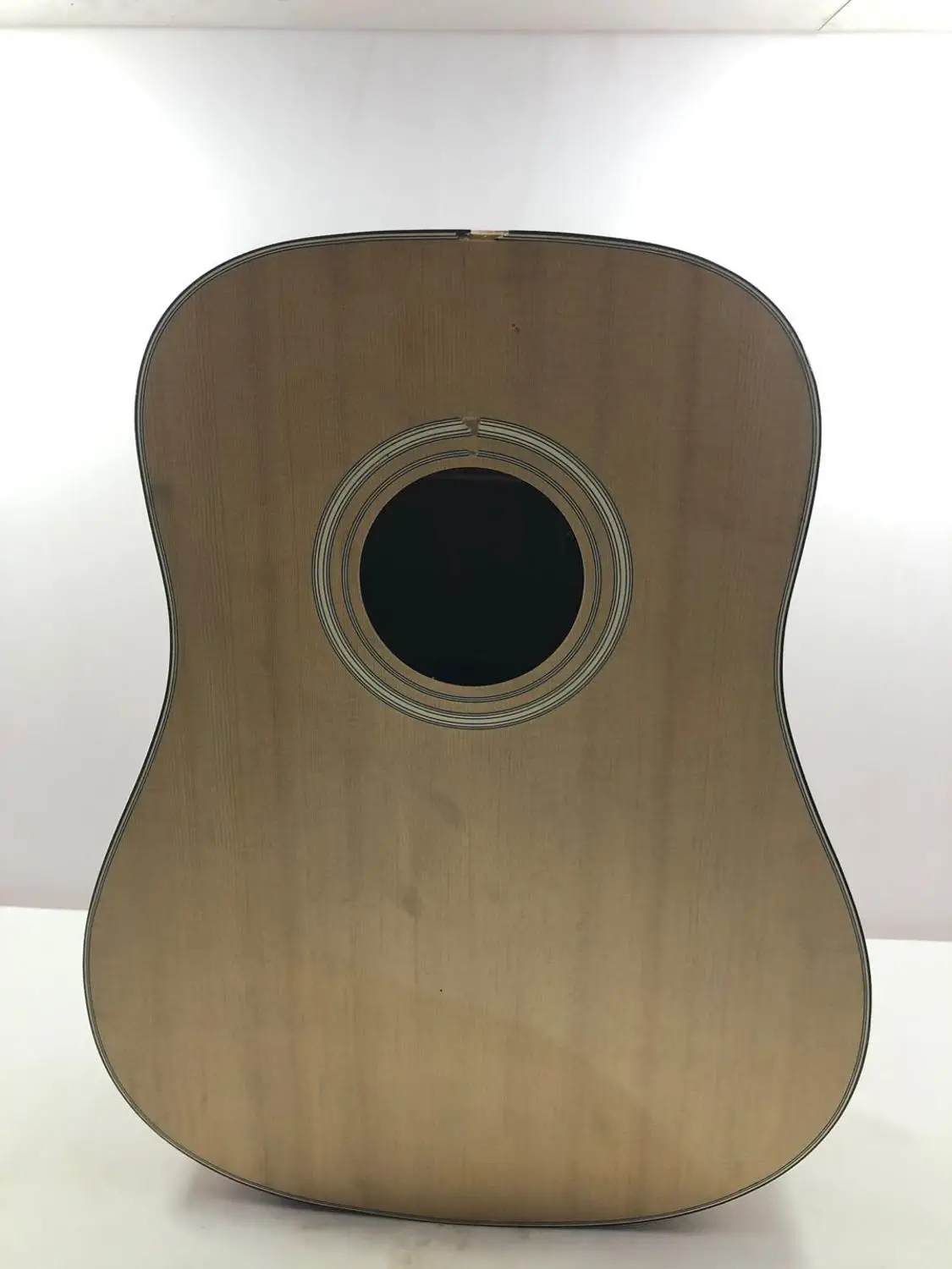 

Semi finished D-shaped folk guitar barrel