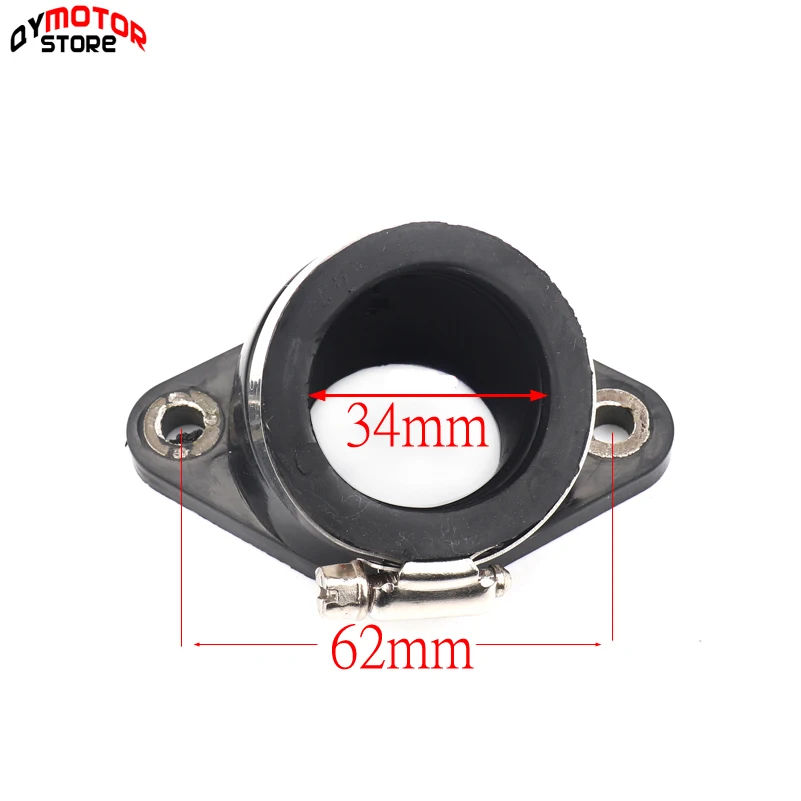 Резиновый переходник впускная труба для мотоцикла KAYO T2 T4 CB250 внедорожного