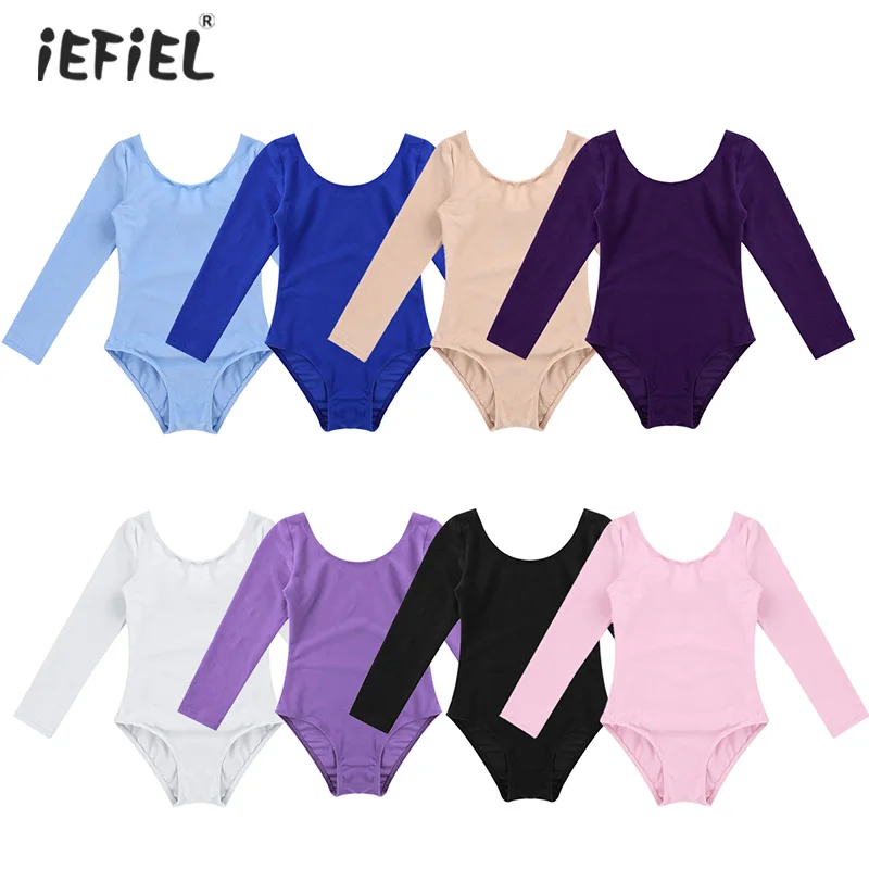 Балетное платье для девочек с длинным рукавом балерины | Детская одежда и обувь