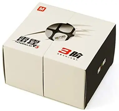 Cuber Speed Qiyi Thunderclap V3 M 3x3 черный скоростной куб MoFangGe 3x3x3 Магнитный куб|Головоломки| |