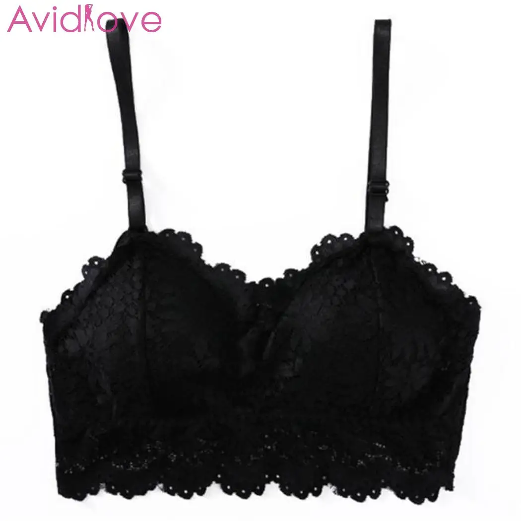 Женский кружевной топ с v образным вырезом на бретельках оборками и цветочным