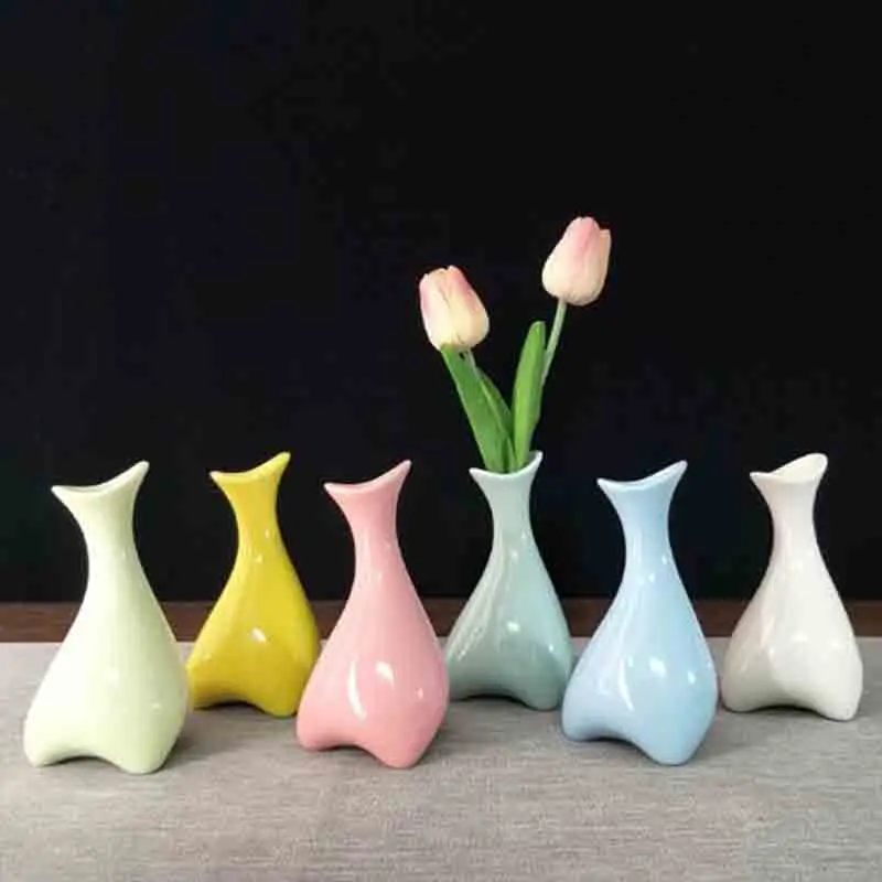 Керамическая ваза для сухих цветов цветок в декоративной вазе горшок корзина