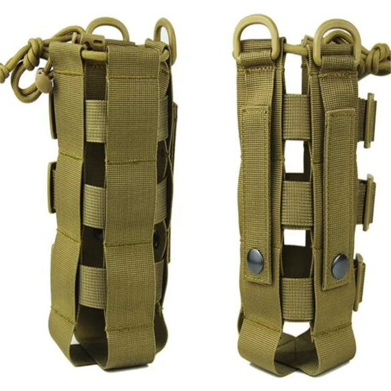 Сумка для бутылки воды на открытом воздухе тактическая сумка чайника плечо
