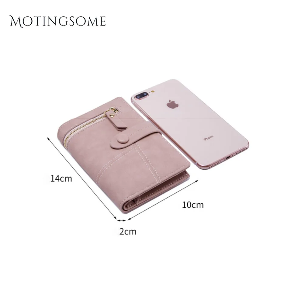 Женские кошельки и тонкие квадратные несколько слоев короткий стиль держатель