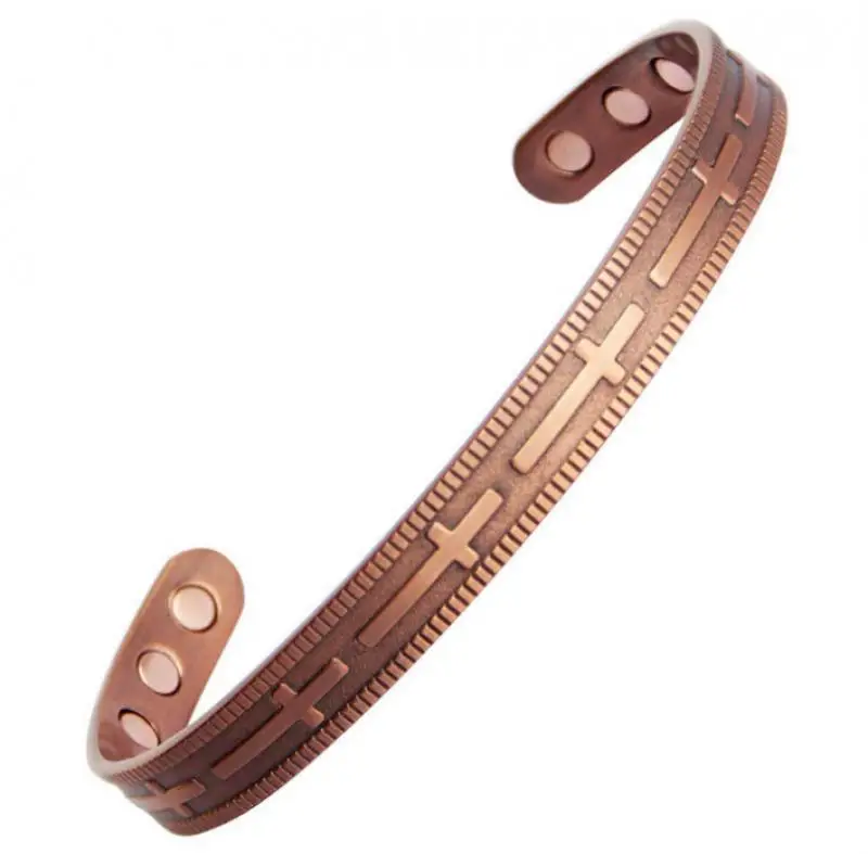 980 92 92. Solid Copper браслет. Медный магнитный браслет. Магнитный браслет с крестом. Медный магнитный браслет купить.