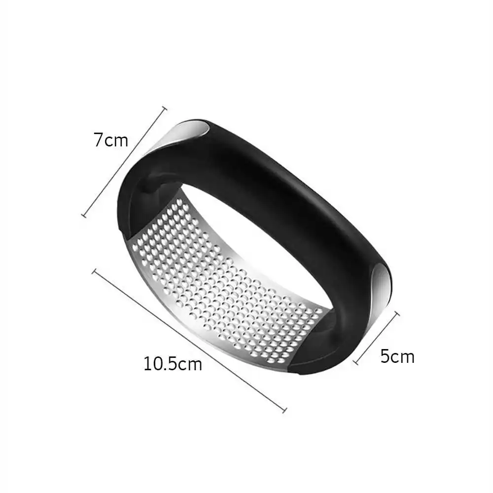 

Garlic Multifunctional Press Curve 304 Stainless Steel Fruit Vegetable Tool Household Handheld Ginger Garlic Tools