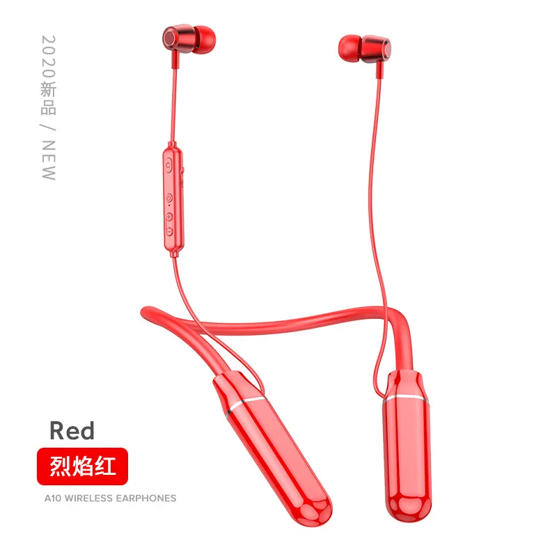 

Bluetooth Headset Earphone Headphones Earbuds Neck Hanging Neck Type Wireless Sports Long Standby Endurance Span