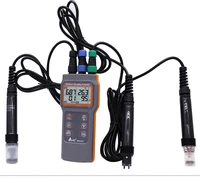 upgraded digital water quality meter dissolved oxygen tester ph meter conductivity salinity temperature saltiness meter az86031