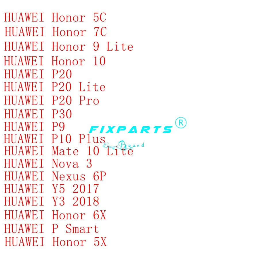 2 шт./лот, huawei Honor 6X, объектив задней камеры, стеклянная крышка, Honor 9 lite 10 P20 Pro, задняя камера, стеклянный объектив с клеевым покрытием mate 10 Lite