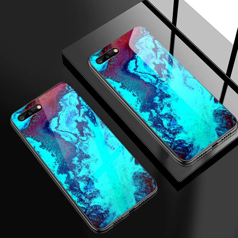 W402 Закаленное Стекло чехол для iPhone 5S, se, 6, 6 S, 7, 8 Plus XR XS MAX чехол для Meizu M5 M6 M8 M9 Примечание 16th плюс противоударный Твердые чехлы - Цвет: W402