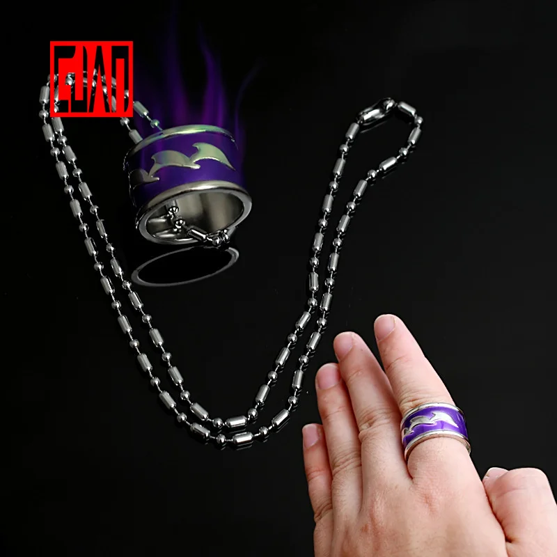 

Alloy Sword Toy Magic Road Surrounding Weapons Jiang Cheng Purple Electric Ring Necklace Alloy Weapon Pendant