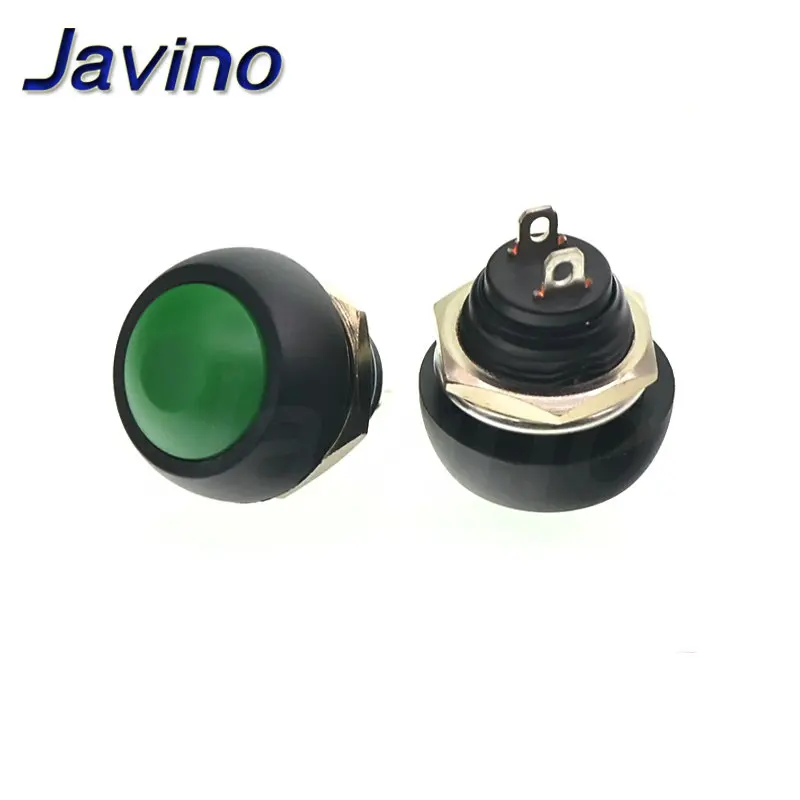 Мини 2 контактный переключатель 12 мм 1A водонепроницаемый pbs33b В Мгновенный