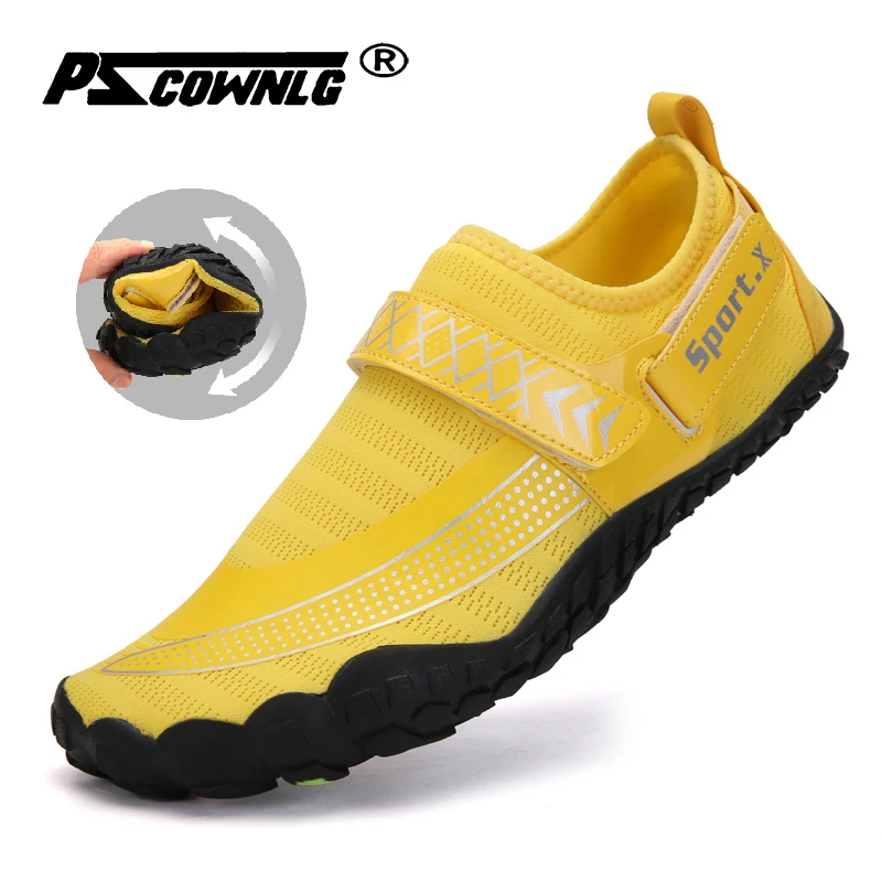 

Men Water Aqua Shoes Women Five Toe Swimming Sneakers Barefoot Sandals For Kids Beach Hiking Shoes Breathable Quick Dry Footwear