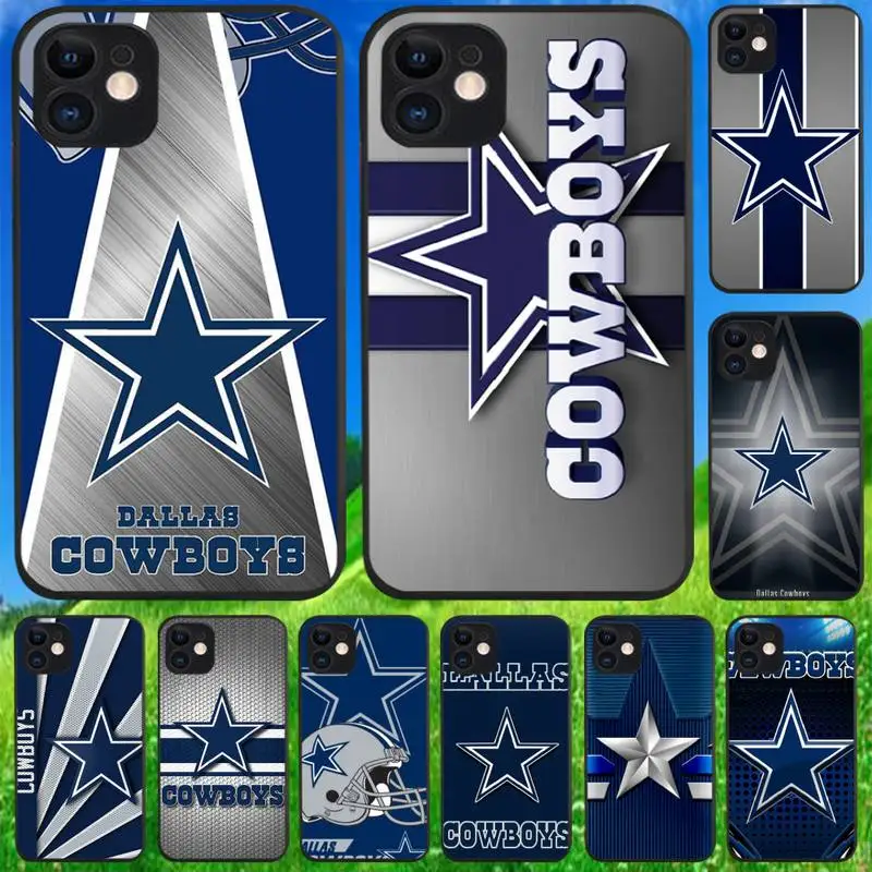 

Dallas Cowboys Phone Case For Iphone 6 6s 7 8 Plus XR X XS XSmax 11 12 Pro Mini Max