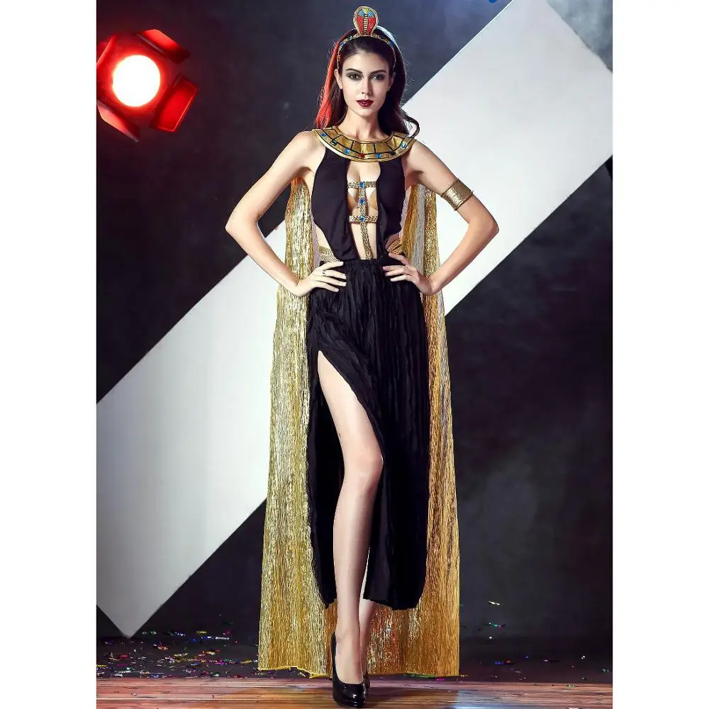 Египетский Костюм Королевы на Хэллоуин маскарадный костюм карнавальный для