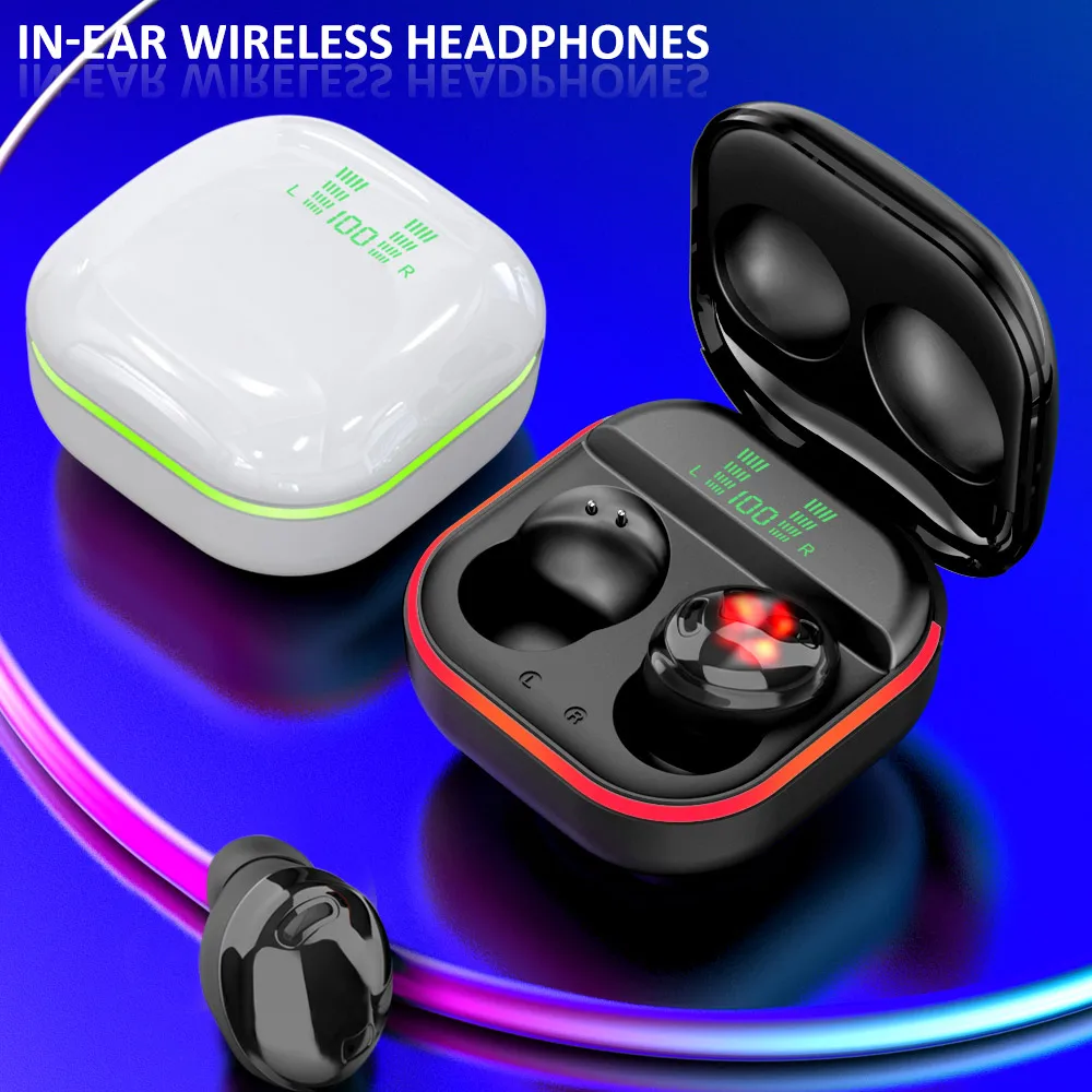 

TWS-стереонаушники S190 с поддержкой Bluetooth 5,1 и светодиодным дисплеем