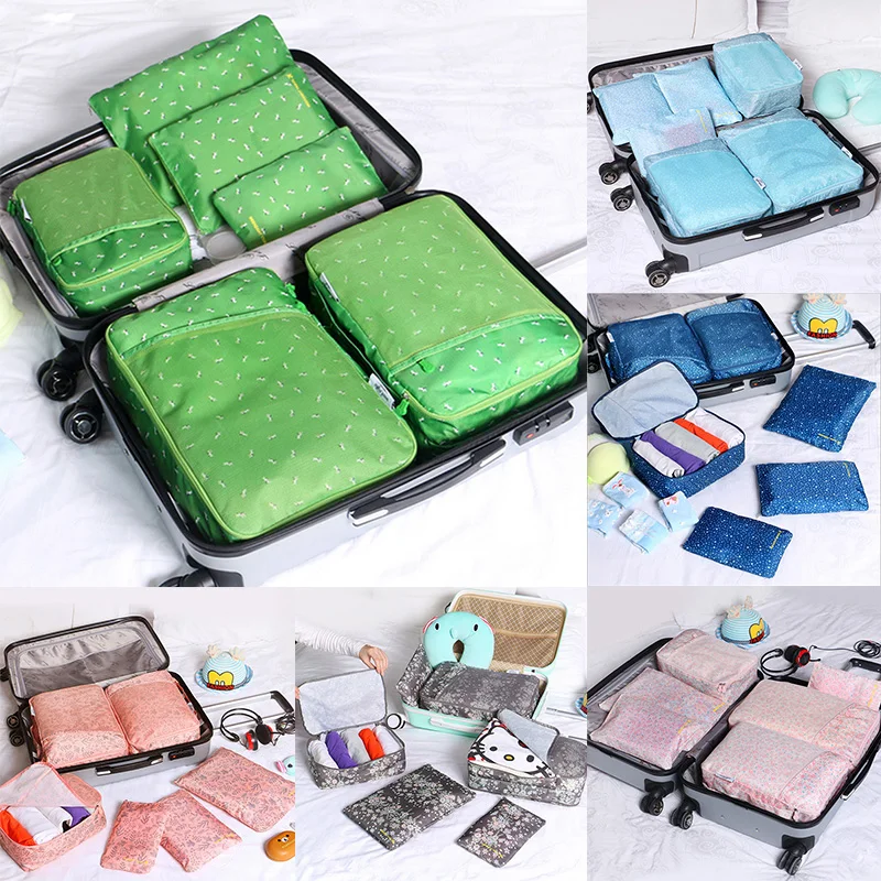 6 шт. портативный многофункциональный органайзер для туалетных принадлежностей