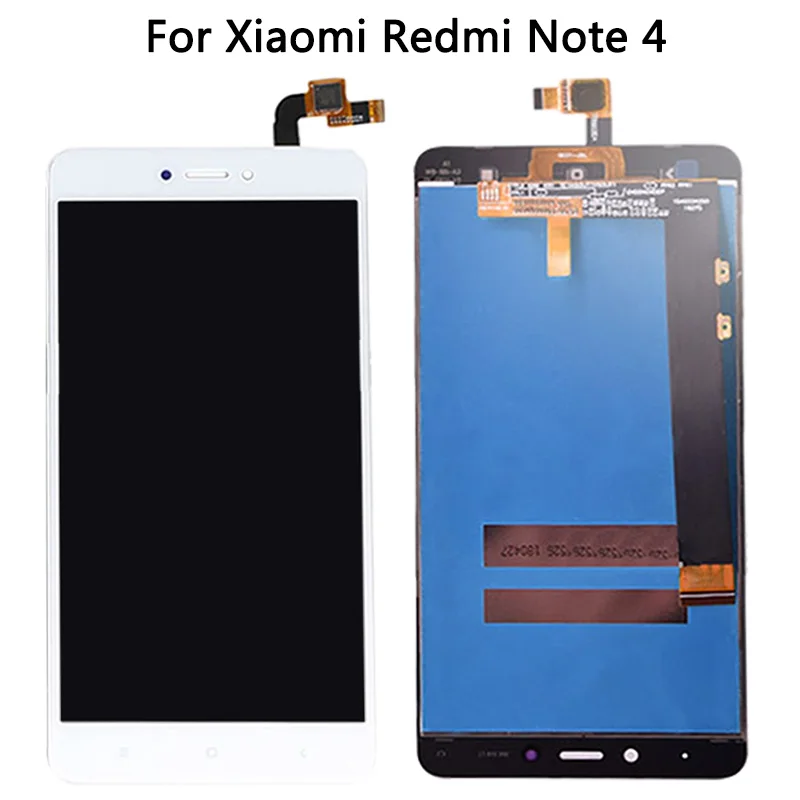 Сенсорный ЖК экран для Xiaomi Redmi Note 4X стеклянная панель 4 дисплей сенсорный замена в