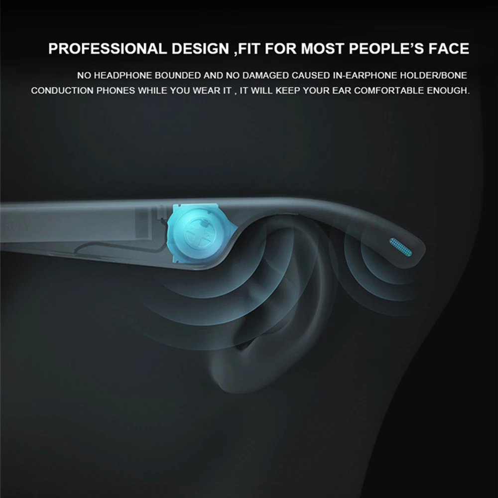 Высококачественные смарт-солнцезащитные очки беспроводные Bluetooth громкие звонки