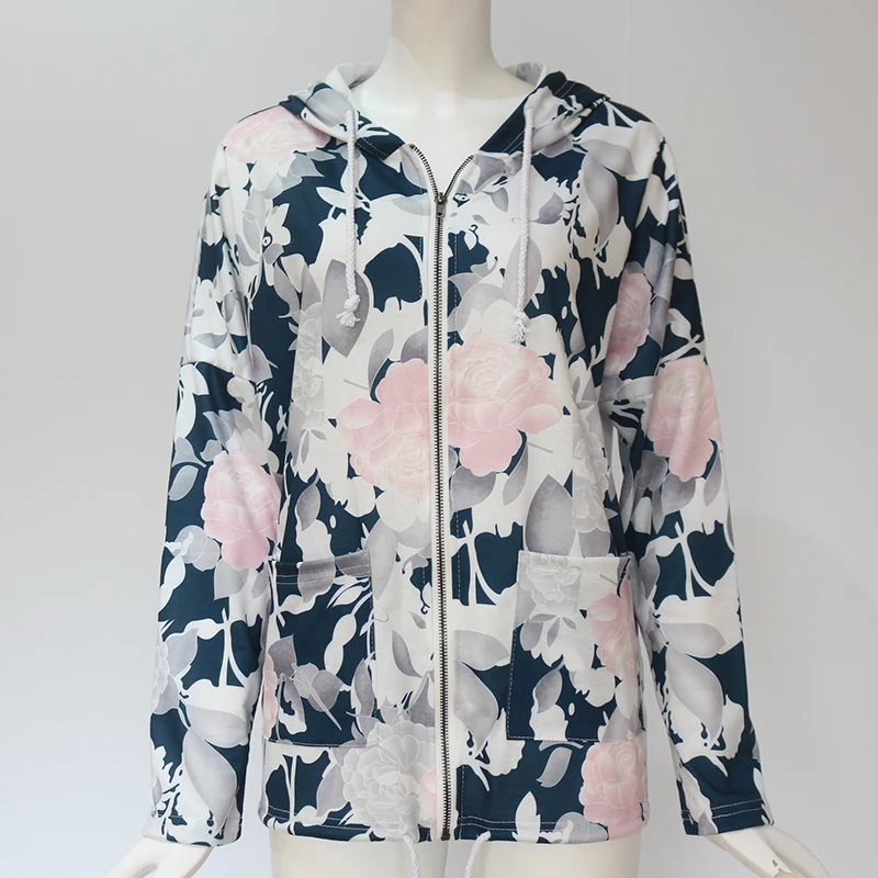 Футболки на каждый день в ретро стиле с капюшоном и застежкой-молнией толстовки