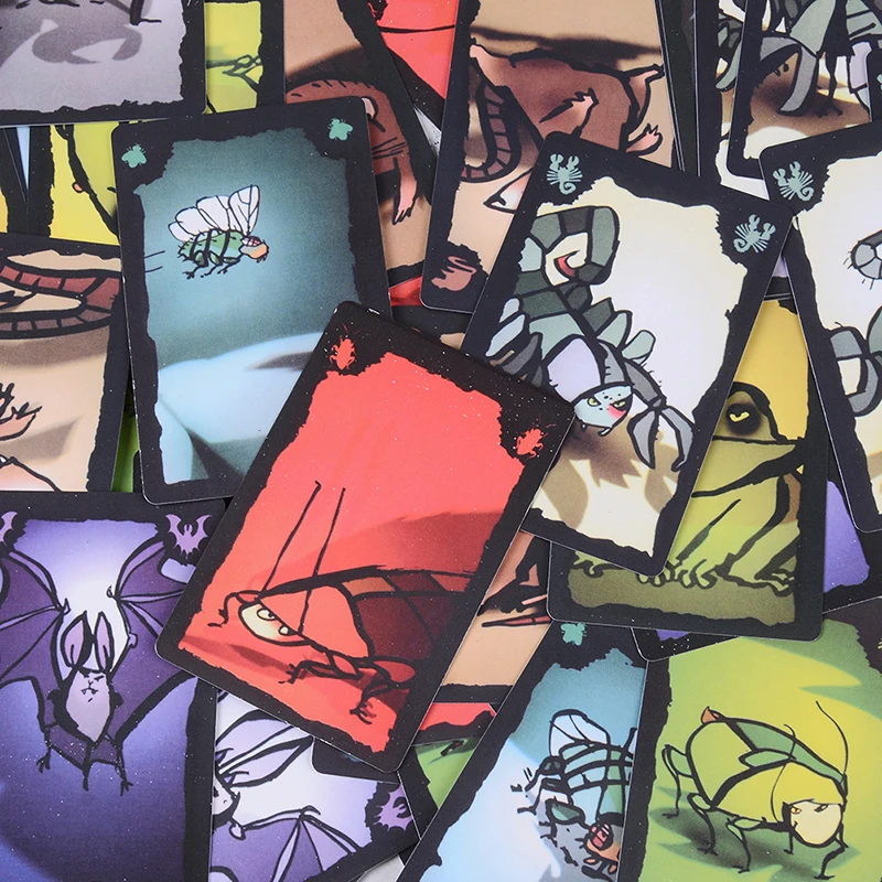 Забавные карточки игра какерлакен салат/покер/Королевский/Suppe/Mogel Motte семейная