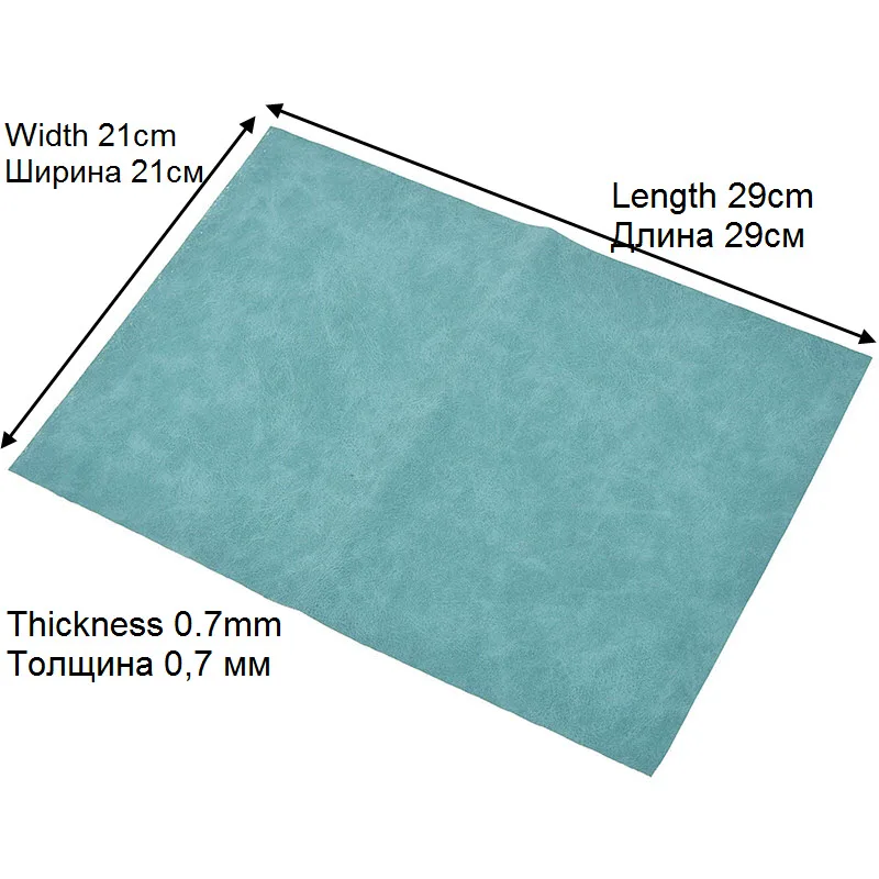 Chzimade 21x29 см A4 искусственная замша PU ткань для одежды многоцветный Водонепроницаемый Синтетическая кожа ткань DIY швейный материал