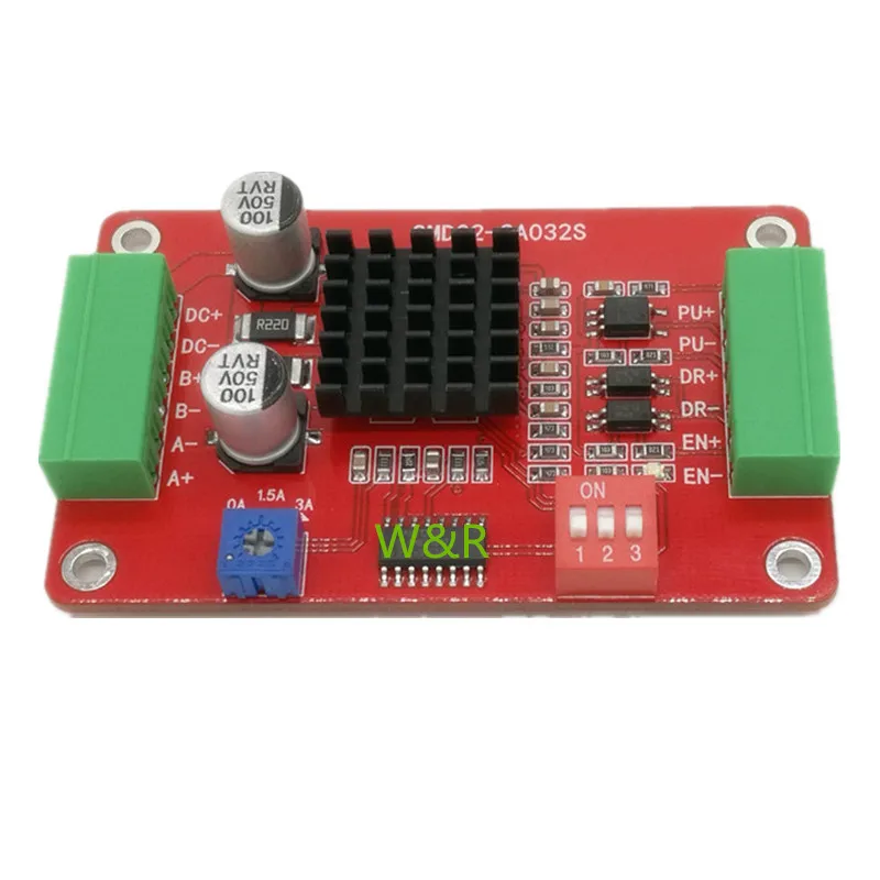 

Motor Driver / 32 Subdivision / 1A / 2A / 3A Current / 39 / 42 / 57 Motor / 12V / 24V / 36V