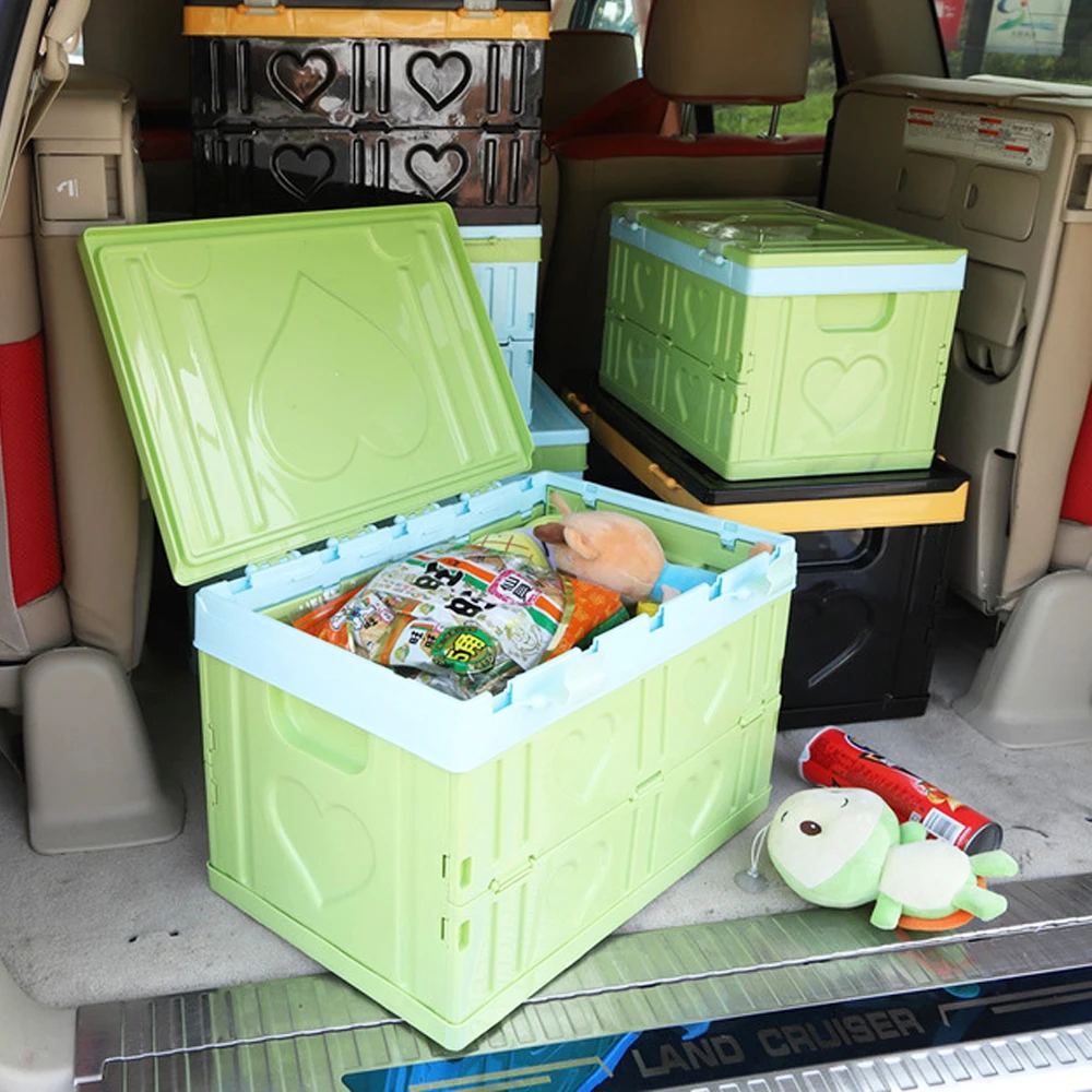 Автомобильная коробка для хранения в багажник автомобиля органайзер сумка на