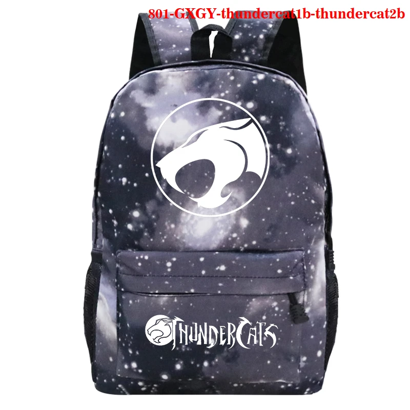 Рюкзак Thundercat для студентов школьный рюкзак мальчиков и девочек мультяшный книг